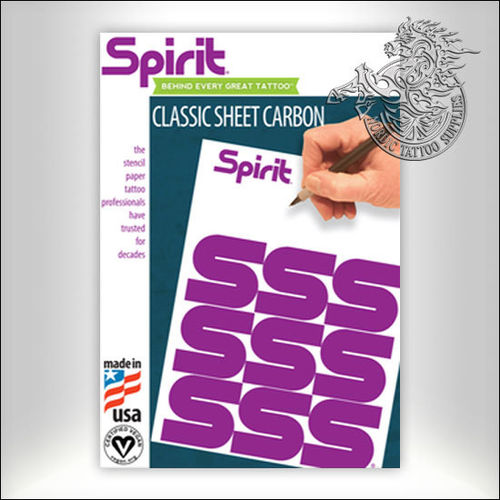 Spirit Sheet Carbon, 200 units