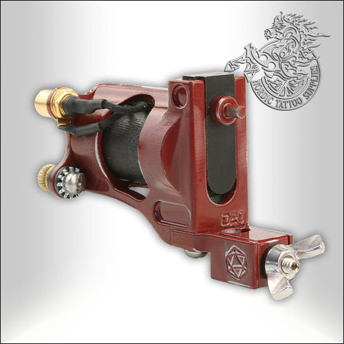 Shagbuilt D20 Tattoo Machine - Red - RCA - Guilloutine Vice