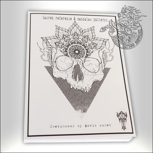 Tattoo Book - Boris Cugat - Sacred Reference & Mandalas Patterns Sketch