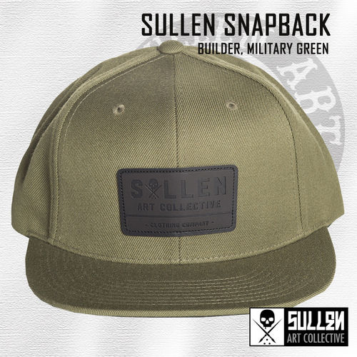 Sullen Snapback - Builder - Military Green