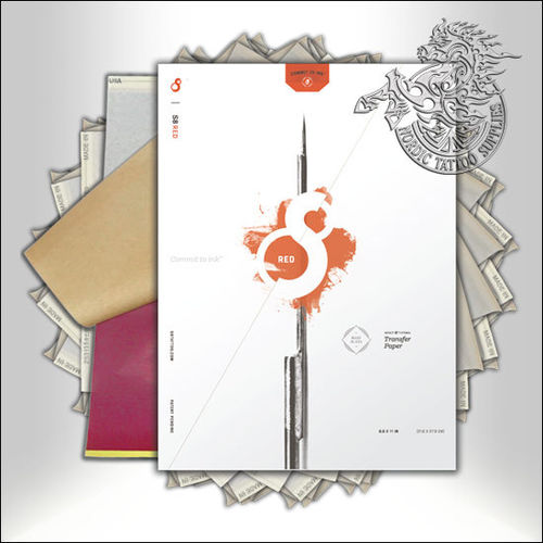 S8 Red 11" Transfer Paper 100pcs