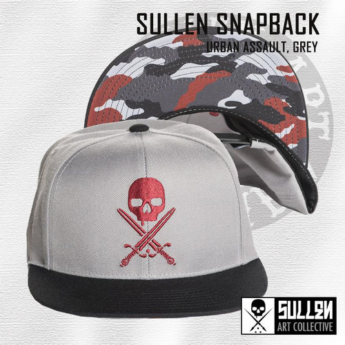 Sullen Snapback - Urban Assault - Grey