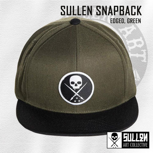 Sullen Snapback - Edged - Military Green
