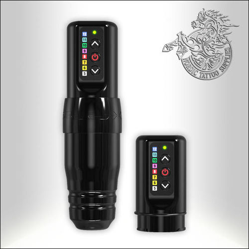 Microbeau Spektra Flux S Micropigmentation Machine - Stealth Black with additional Powerbolt