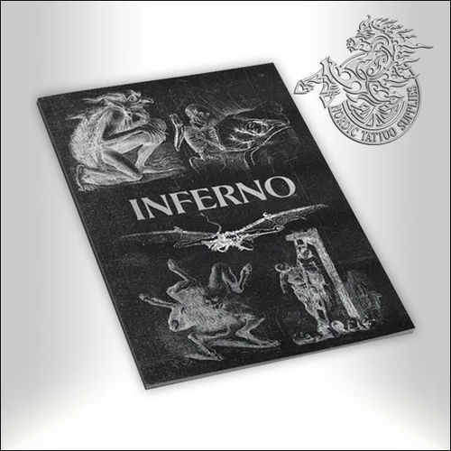 Tattoo Book - Illustrated Monthly - Inferno