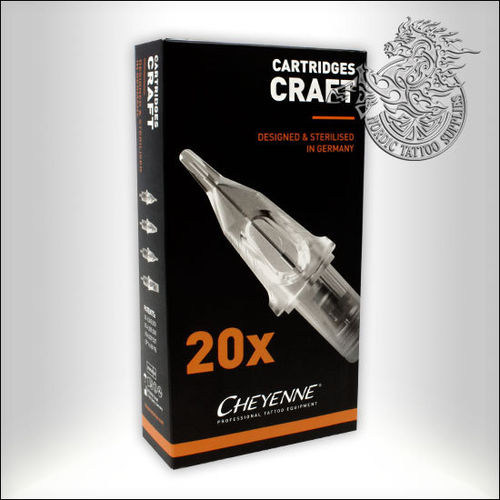 Cheyenne Clear Craft Cartridges - Round Liner - 20pcs