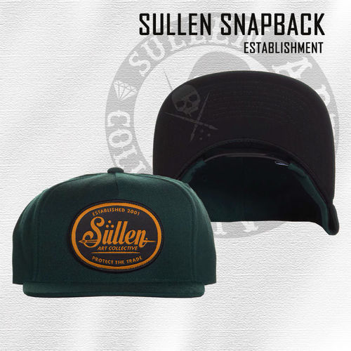 Sullen Snapback - Establishment - Spruce Green