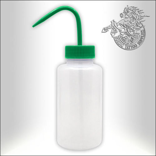 Azlon Wash Bottle 500ml - Green Top