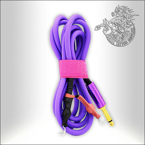 AVA Silicone Clip Cord - 200cm - Purple