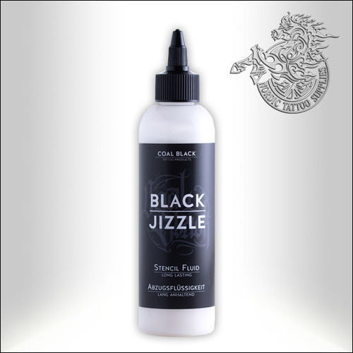 Coal Black - Black Jizzle Stencil Solution - 200ml
