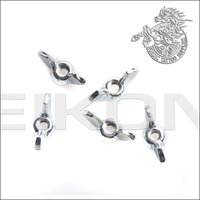 Eikon Wing nut #8 - Steel zinc plated 5pcs