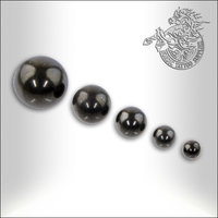 Titanium Anodized Ball, 1,6mm thread, Black