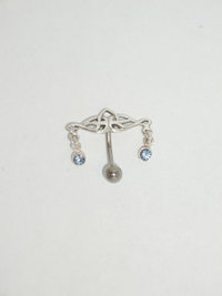 Navel Jewelry, Silver
