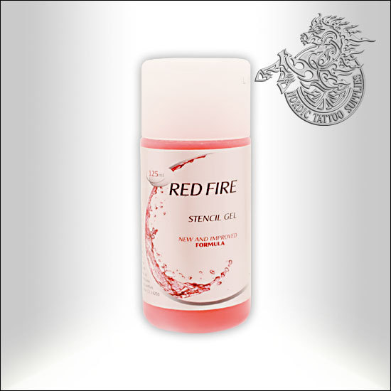 Red Fire Stencil Liquid - Nordic Tattoo Supplies