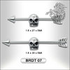 Surgical Steel Ear Barbell