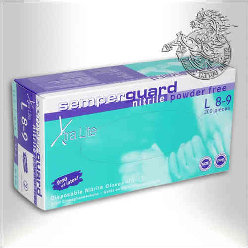 SemperGuard Xtra Lite Lavender-Blue Nitrile Glove, 200pcs