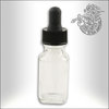 Dr Ph Martin's - Empty Glass Bottle with Dropper Cap 15ml