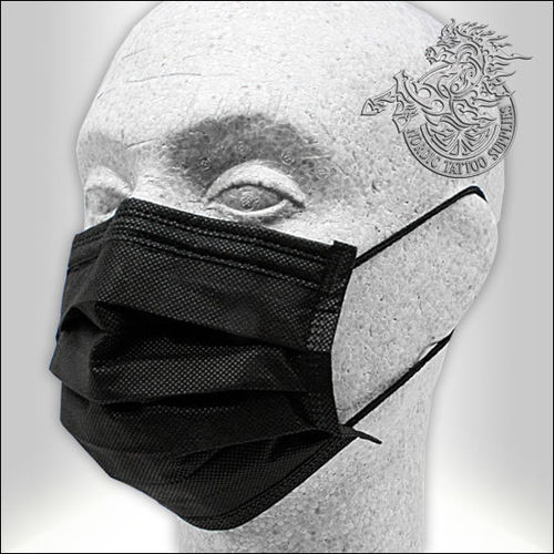 Face Mask - Black - 50pcs