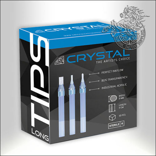 Crystal Disposable Tips 50pcs - Long