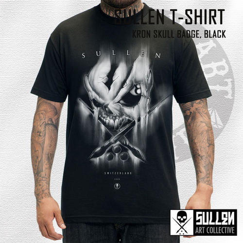 Sullen Kron T-Shirt, Black