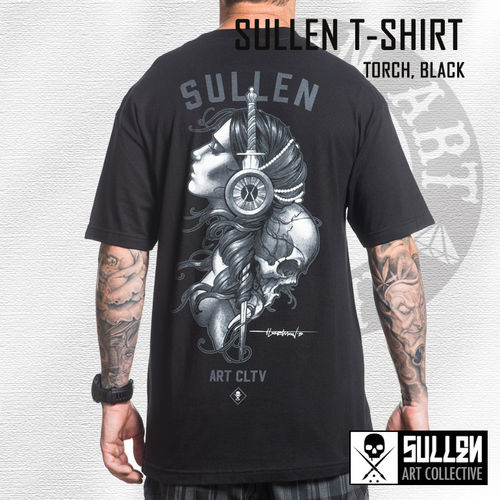 Sullen Torch T-Shirt, Black
