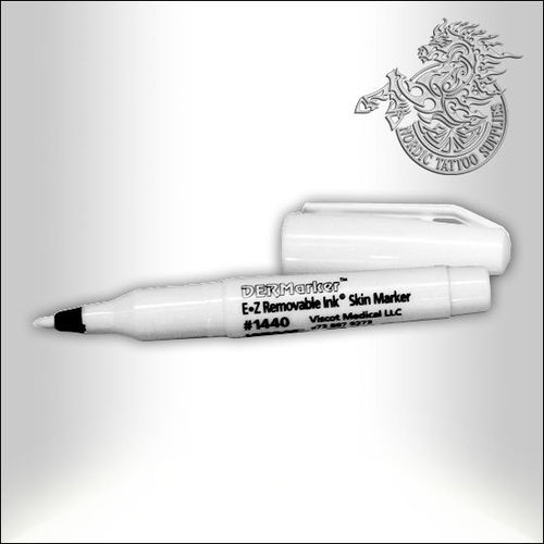 Viscot 1440 EZ Removable Ink Skin Marker 1440 - White