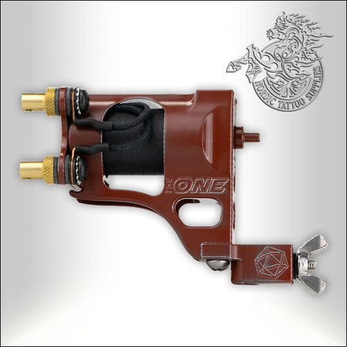 Shagbuilt The One Tattoo Machine - Vintage Red - Clipcord