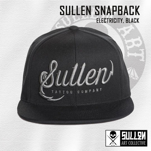 Sullen Snapback - Electricity - Black