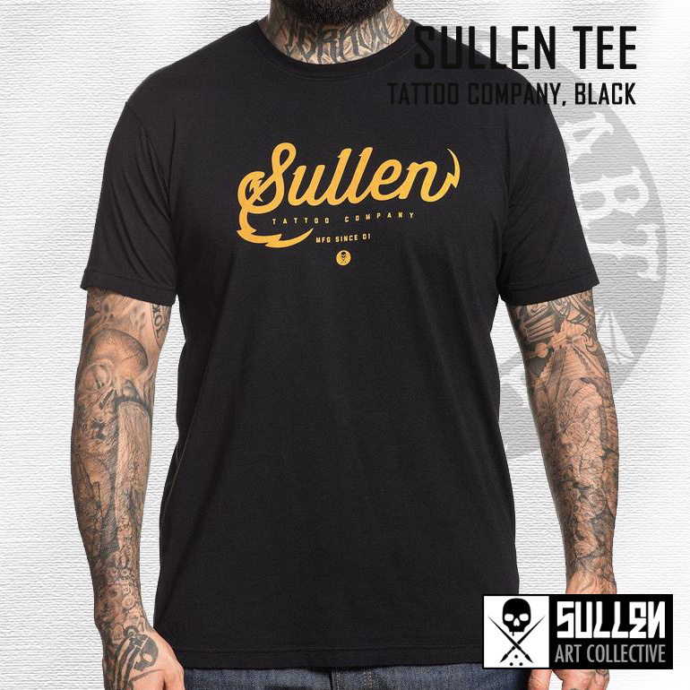 Sullen Men's Ever Premium Short Sleeve T Shirt Green Clothing Apparel Tattooe 