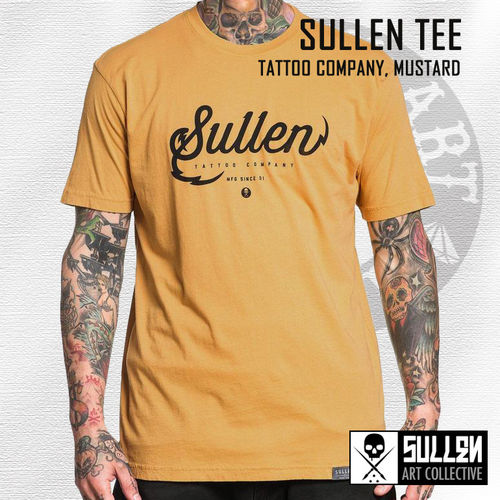 Sullen - Tattoo Company Tee - Mustard