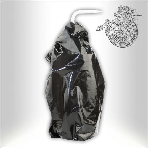 Protective Bag for Wash Bottle 15x25cm - 250pcs - Black