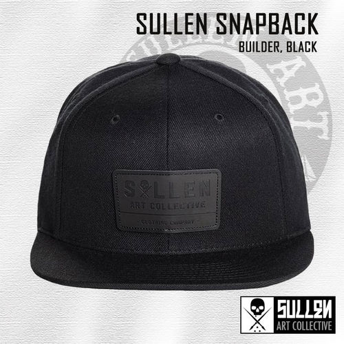 Sullen Snapback - Builder - Black