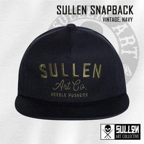 Sullen Snapback - Vintage - Navy