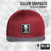 Sullen Snapback - Collective - Burgundy/Grey