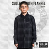 Sullen Youth - Raven Flannel Shirt - Black/Gunmetal