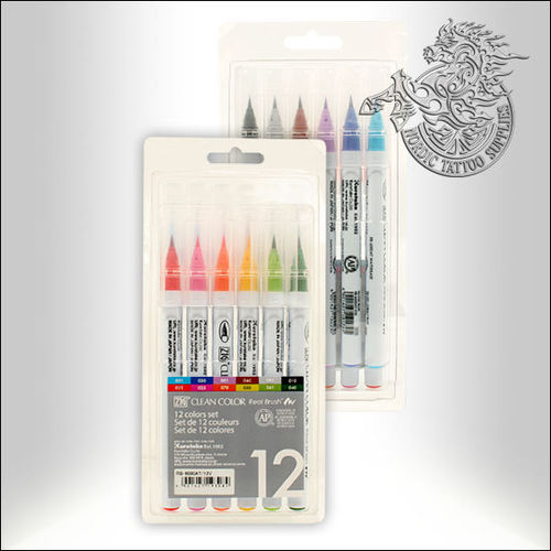 Zig Clean Color Real Brush 12-Pack