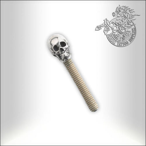Lauro Paolini Skull Silver Contact Screw - 20mm