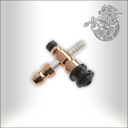 Lauro Paolini Copper Front Binding - Silver Screw - 24mm