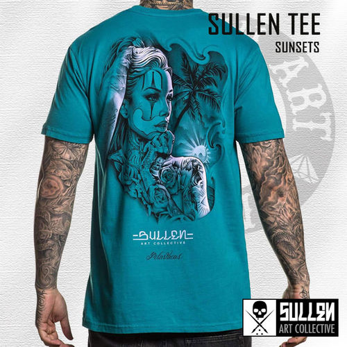 Sullen - Sunsets Tee - Teal