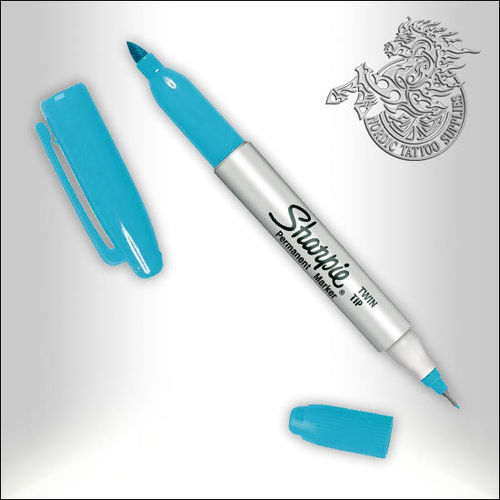 Sharpie Fine+Ultra Fine Twintip - Turquoise
