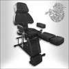 Professional Client Chair - Low Frame Version - Black