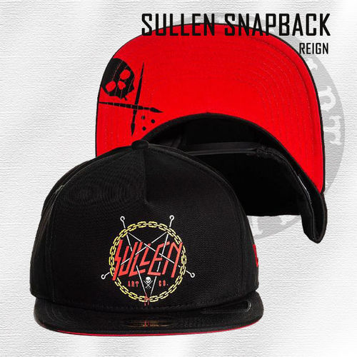 Sullen Snapback - Reign - Black/Red
