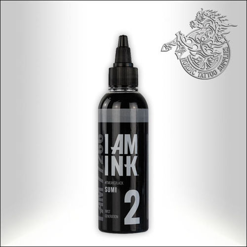 I AM INK - Black Sumi 100ml - First Generation 2