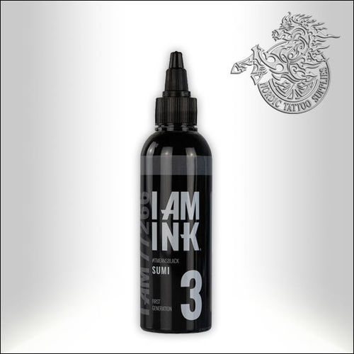I AM INK - Black Sumi 100ml - First Generation 3