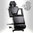 TatSoul Client Chair 300 Slim - Black