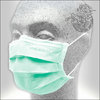 Unigloves Profil Plus Surgical Face Mask 50pcs - Green - Type II-R