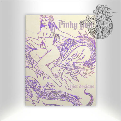 Tattoo Book - Illustrated Monthly - The Lost Designs of Pinky Yun