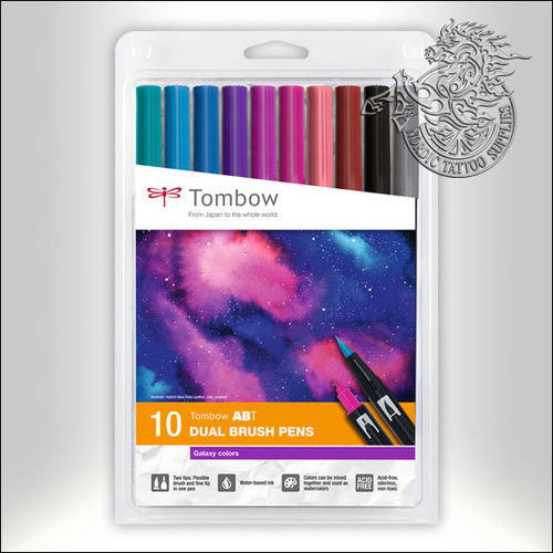 Tombow ABT Dual Brush Galaxy Colours 10-pack