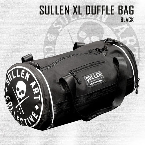 Sullen Overnighter Duffle Bag - Black - XL Size