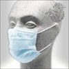 Unigloves Profil Plus SMALL Surgical Face Mask 50pcs - Blue - Type II-R